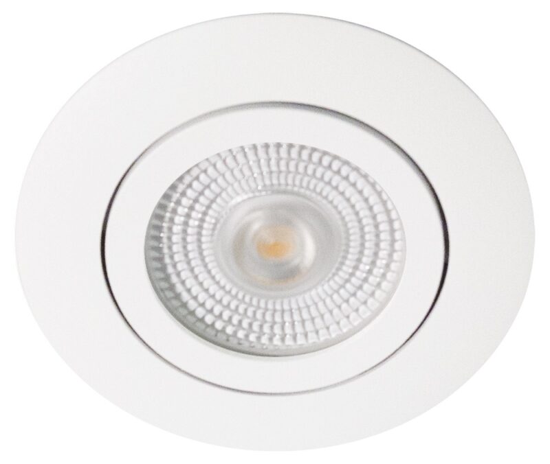 EXO 66 G2 Medium Profile GU10 SA-M-WH Ø88. IP44 også i tiltet position