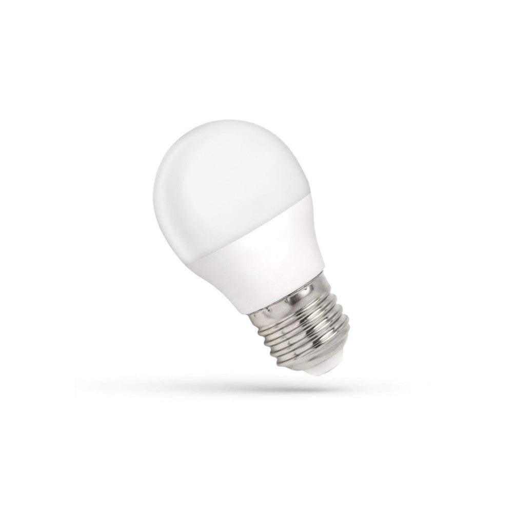 1W LED pære - G45, kompakt, E27, 230V, 90lm, RA80