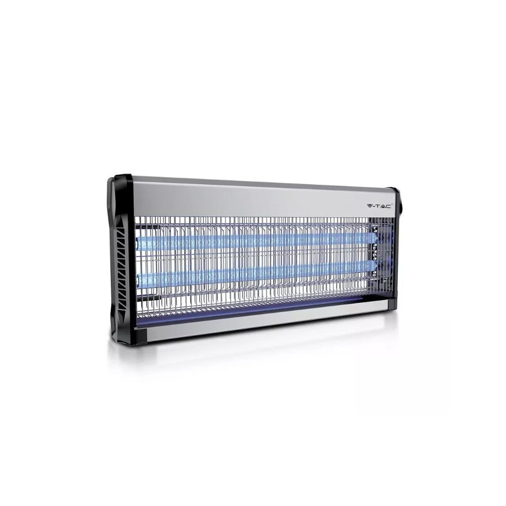 V-Tac insektlampe - 2x20W, indendørs, UV-lys, dækker 150m2
Effekt: 40W.
V-Tac insektfælde - 2x20W, indendørs, UV-lys, dækker 150m2