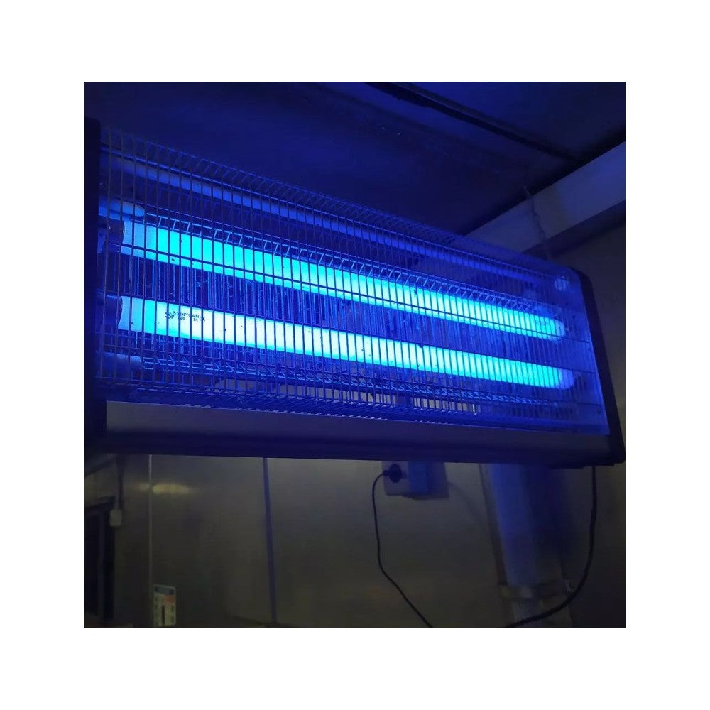 V-Tac insektlampe - 2x20W, indendørs, UV-lys, dækker 150m2
Effekt: 40W.
V-Tac insektfælde - 2x20W, indendørs, UV-lys, dækker 150m2