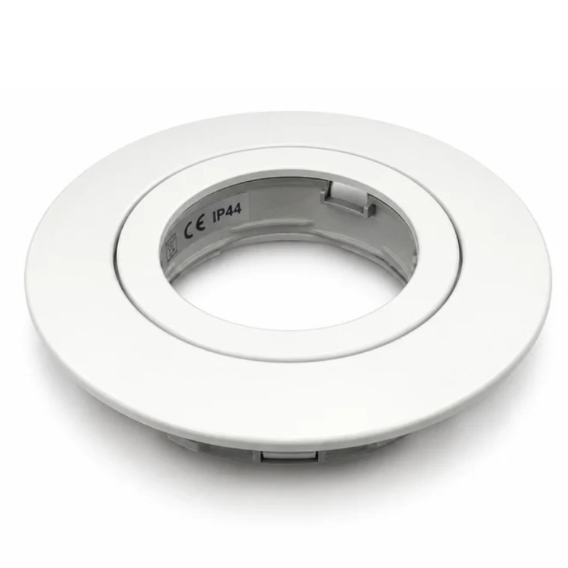 Daxtor EXO IP44 front til GU10 indbygningsspot – hvid
