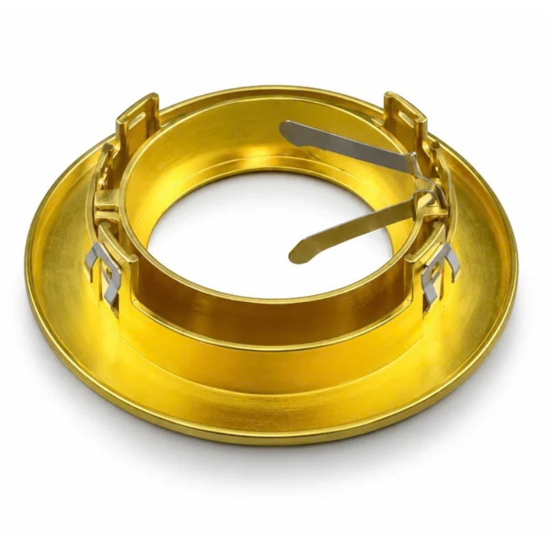 Daxtor Easy 2-Install front til GU10 downlight – satin guld