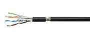 KABEL KAT7 S/FTP 4P PE 500M SORT FCA