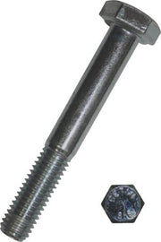 STÅLBOLT M10X130MM ELFZ SW17 U/MØ DIN931