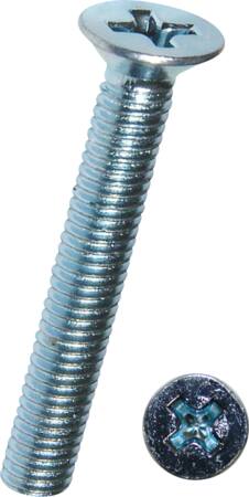 Skrue undersænket 4x80mm