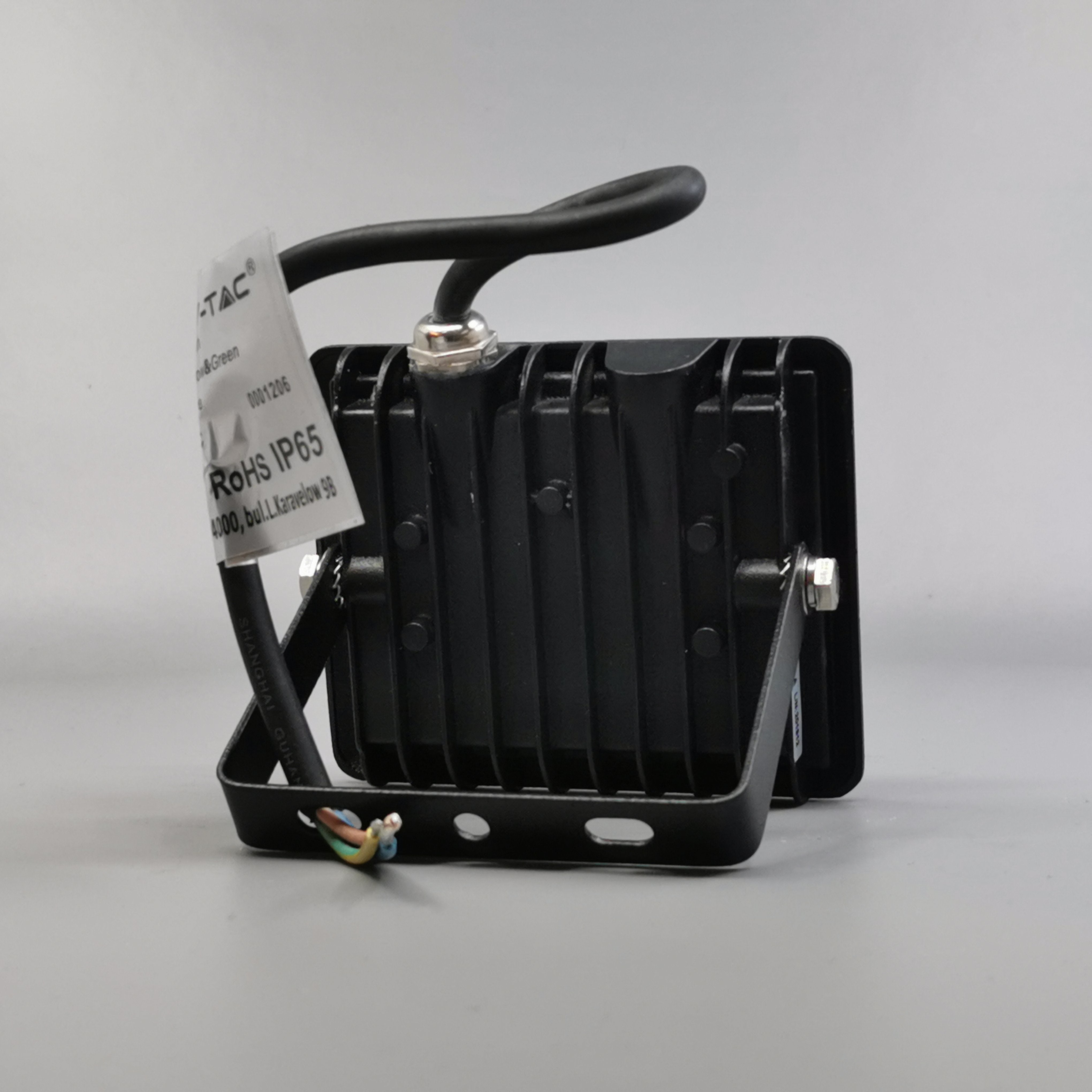 10W LED projektør 4000K 850Lm sort