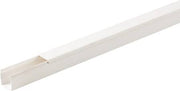KABELKANAL  10X20 MM HVID RAL 9010