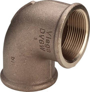 RØDGODS VINKEL MF/MF 90GR 3/8