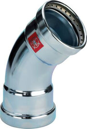 108,0 mm Prestabo bøjning 45° muffe/muffe