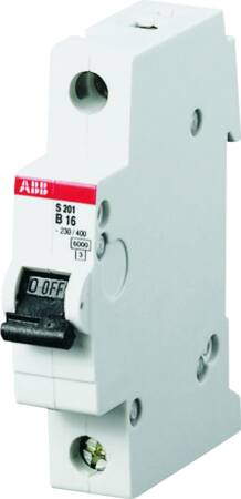 AUTOMATSIKRING C 1A 1P 6KA 1M