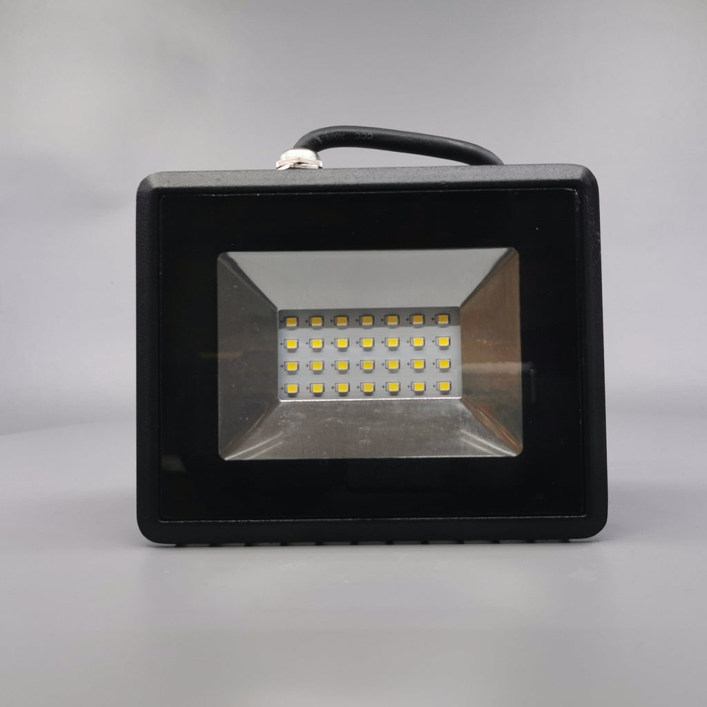 20W LED projektør 4000K 1700Lm sort