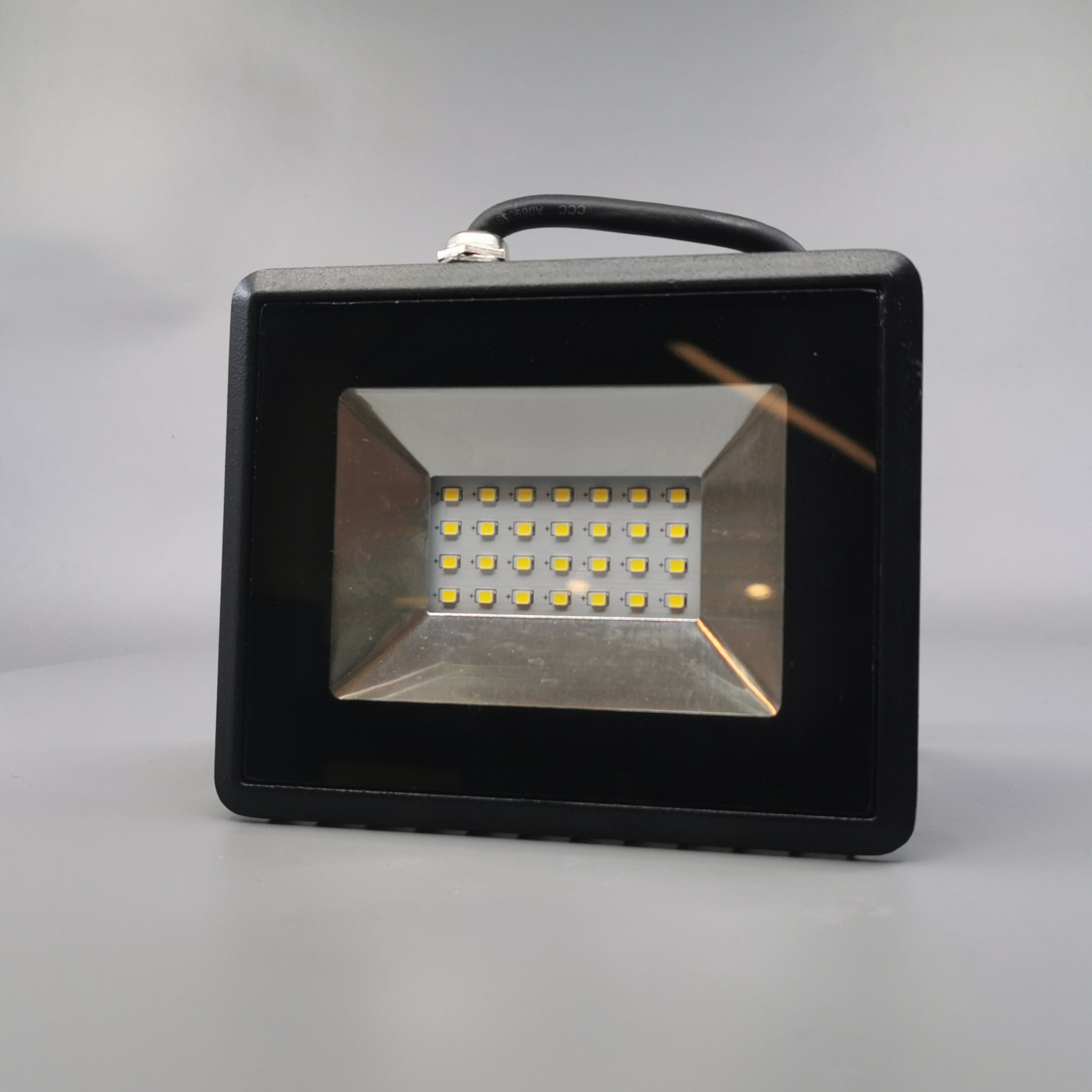 20W LED projektør 4000K 1700Lm sort