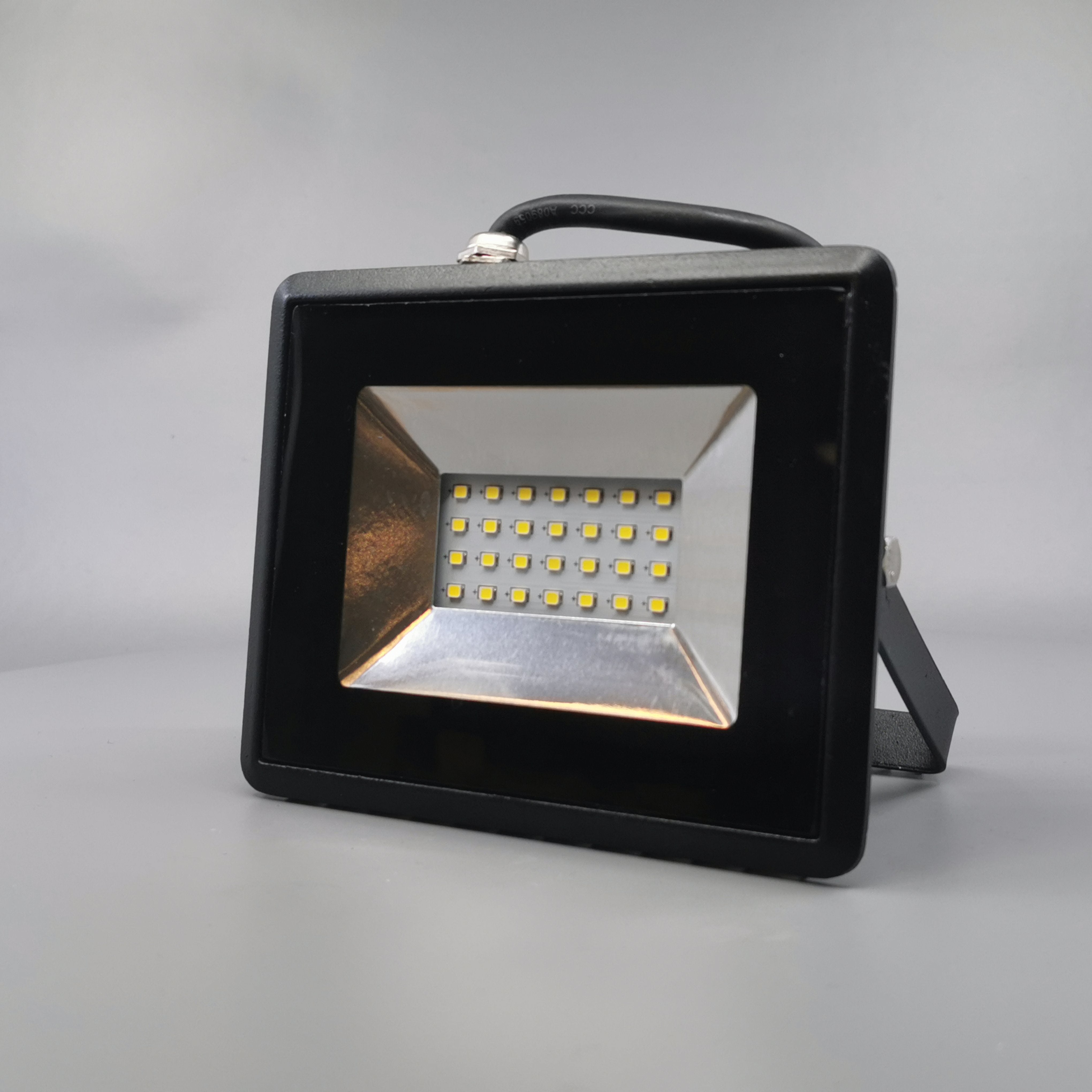 20W LED projektør 4000K 1700Lm sort