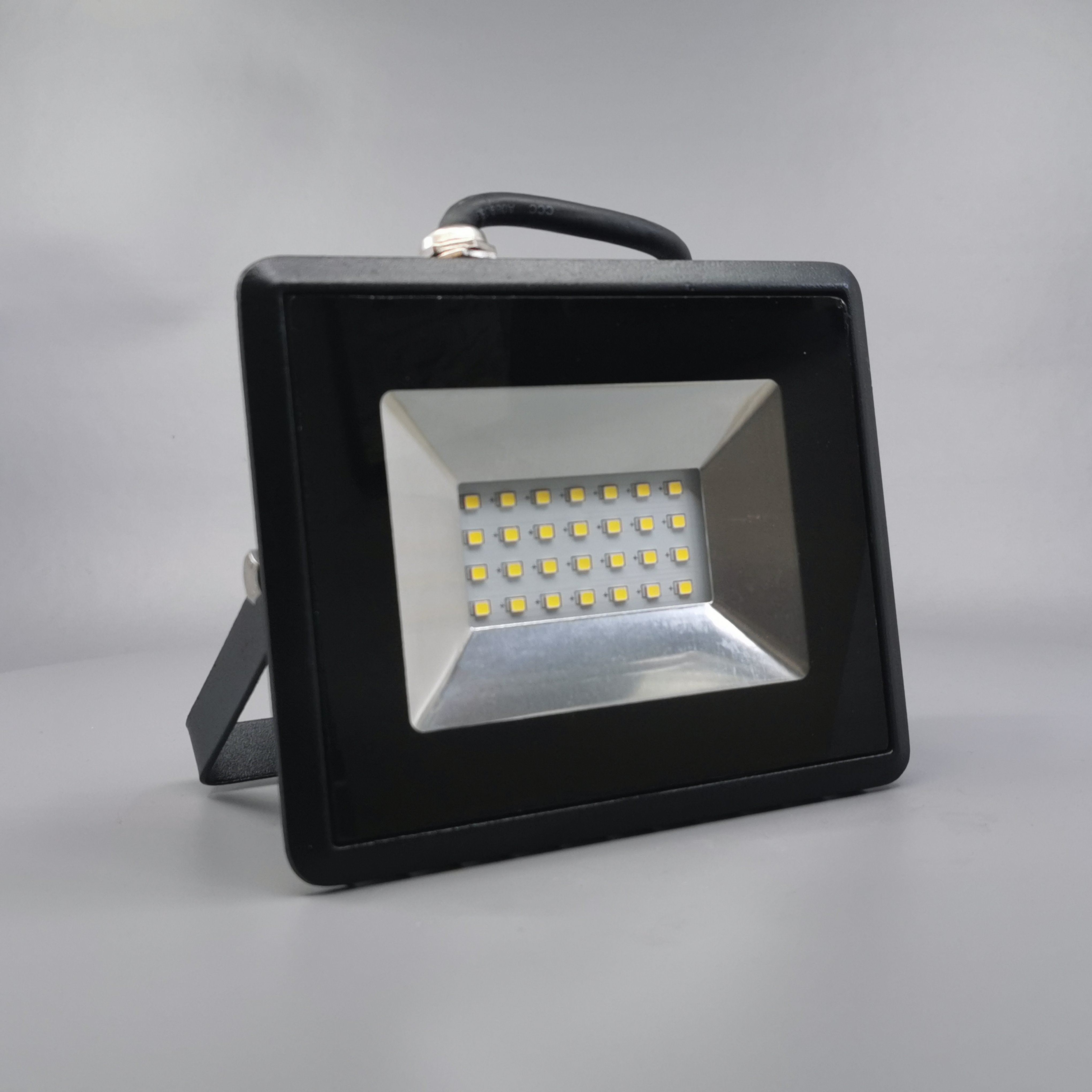 20W LED projektør 4000K 1700Lm sort