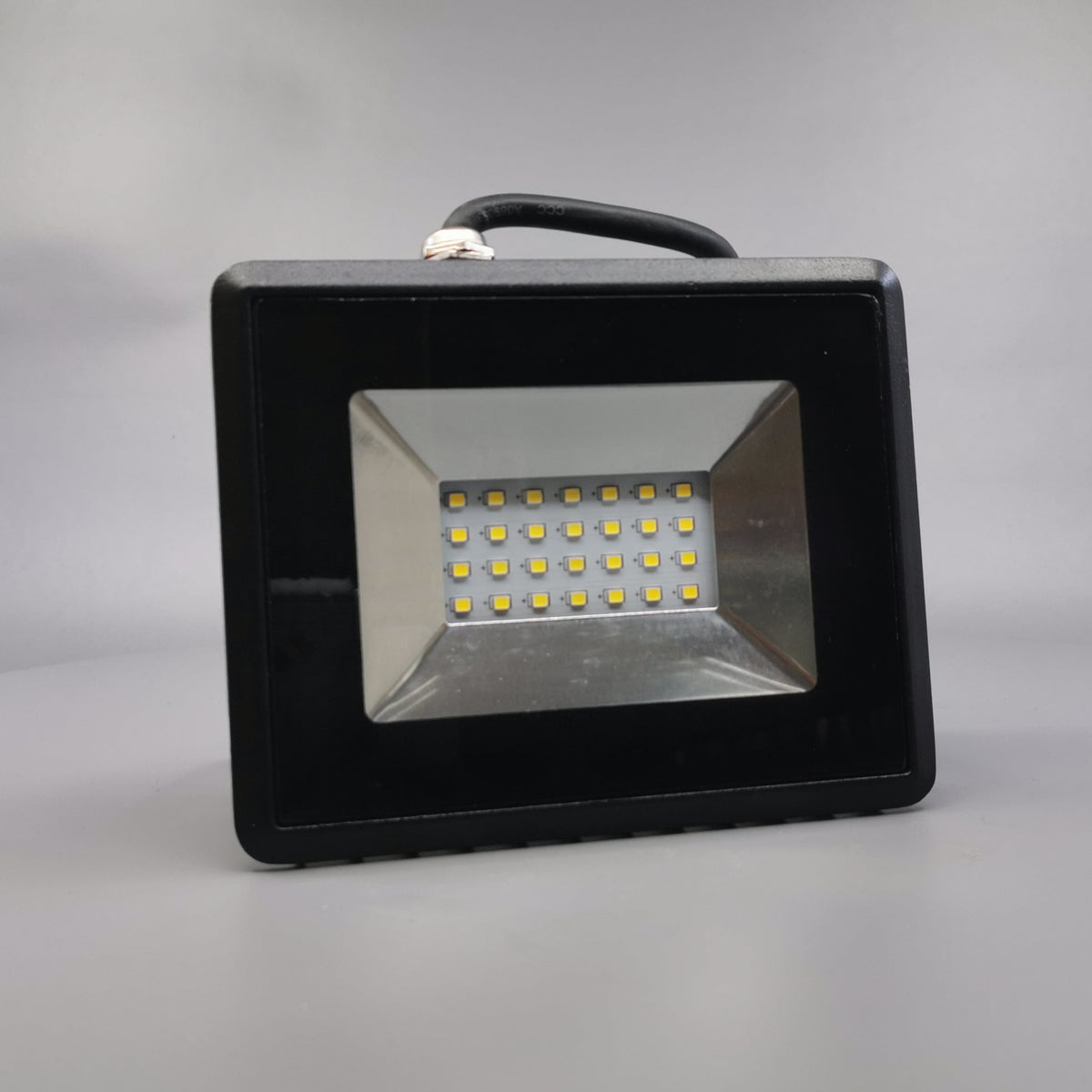 20W LED projektør 4000K 1700Lm sort (360° frame 24)