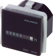 Timetællere frontmontering 230 volt 48x48mm