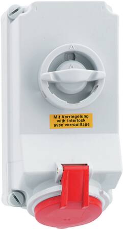 CEE STIKKONTAKT H6/400/32/5/44