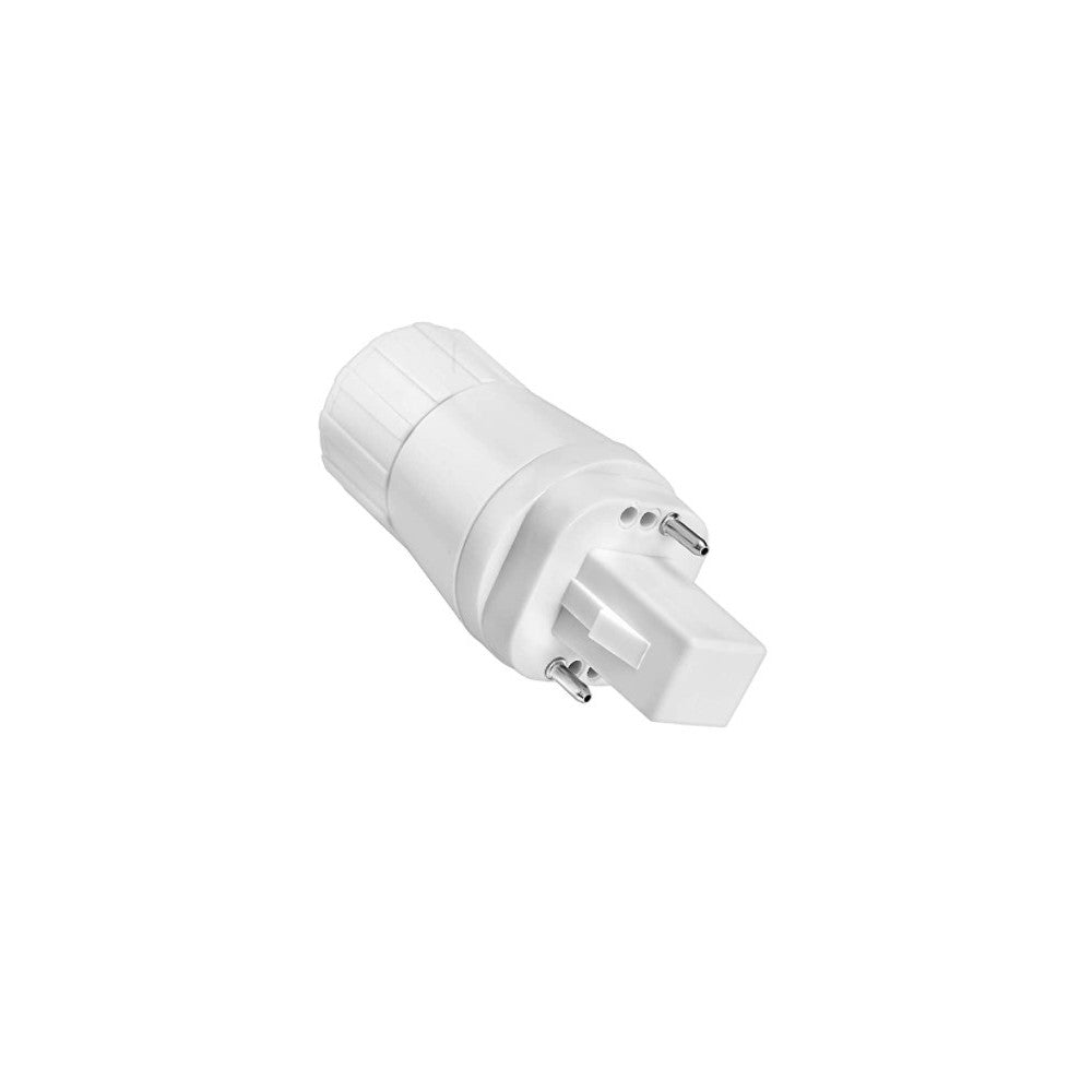 G24D til E14 adapter - Tilslutning af G24D lysstofrør til E14 sokkel - 230V