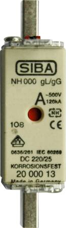SIKRING NH00 125A GG 500V