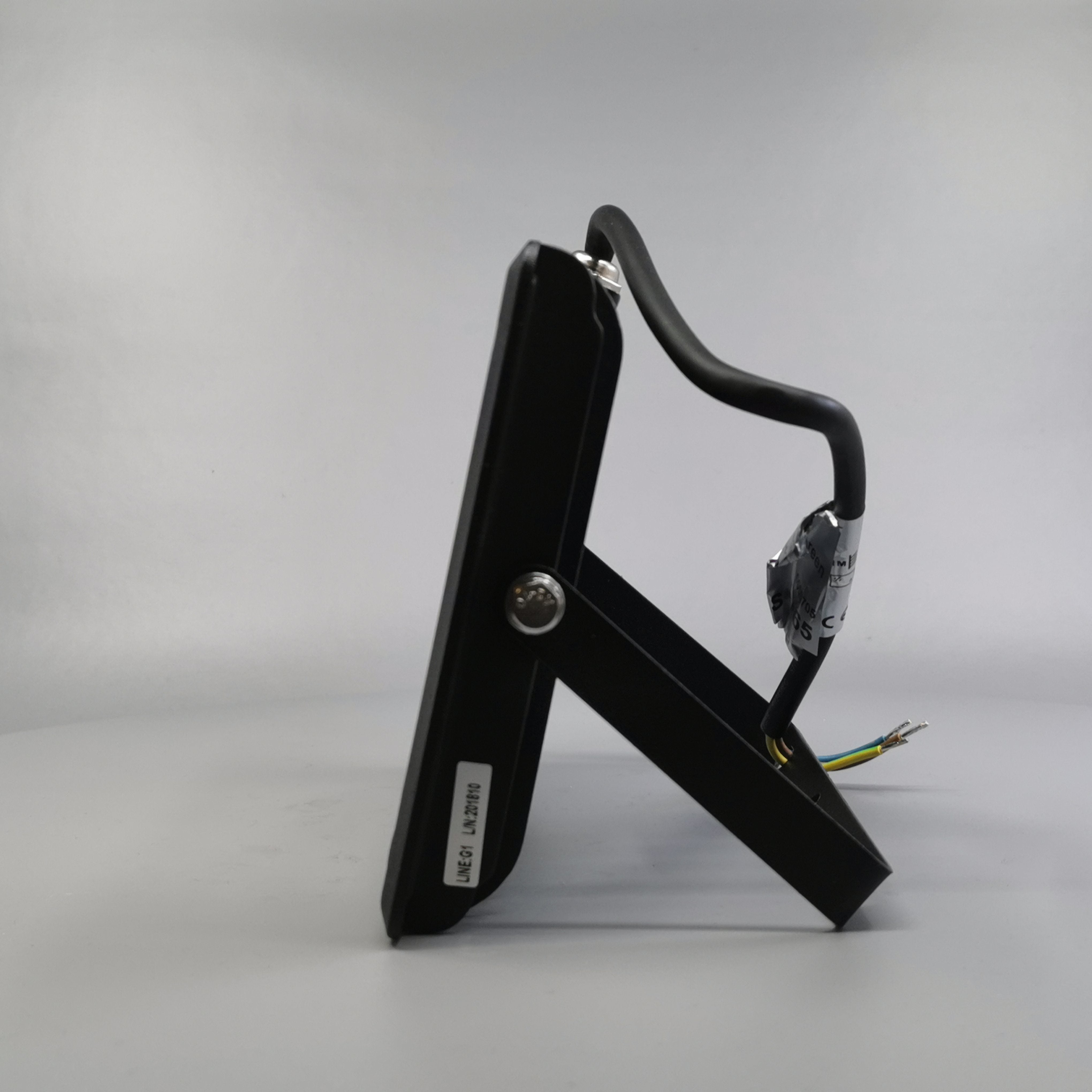 30W LED projektør 4000K 2550Lm sort