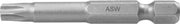 BITS TORX 25 UDEN BORING 70MM 1/4