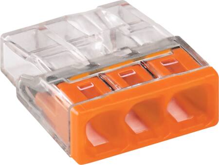 SAMLEMUFFE 3 X 0,5 - 2,5 MM2 ORANGE
