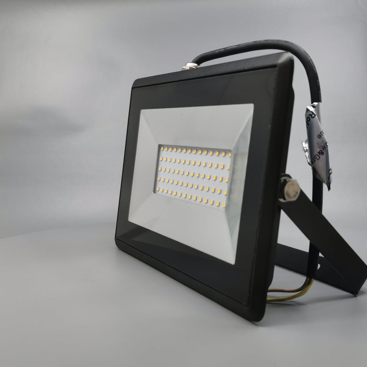 50W LED projektør 3000K 4250Lm sort (360° frame 5)
