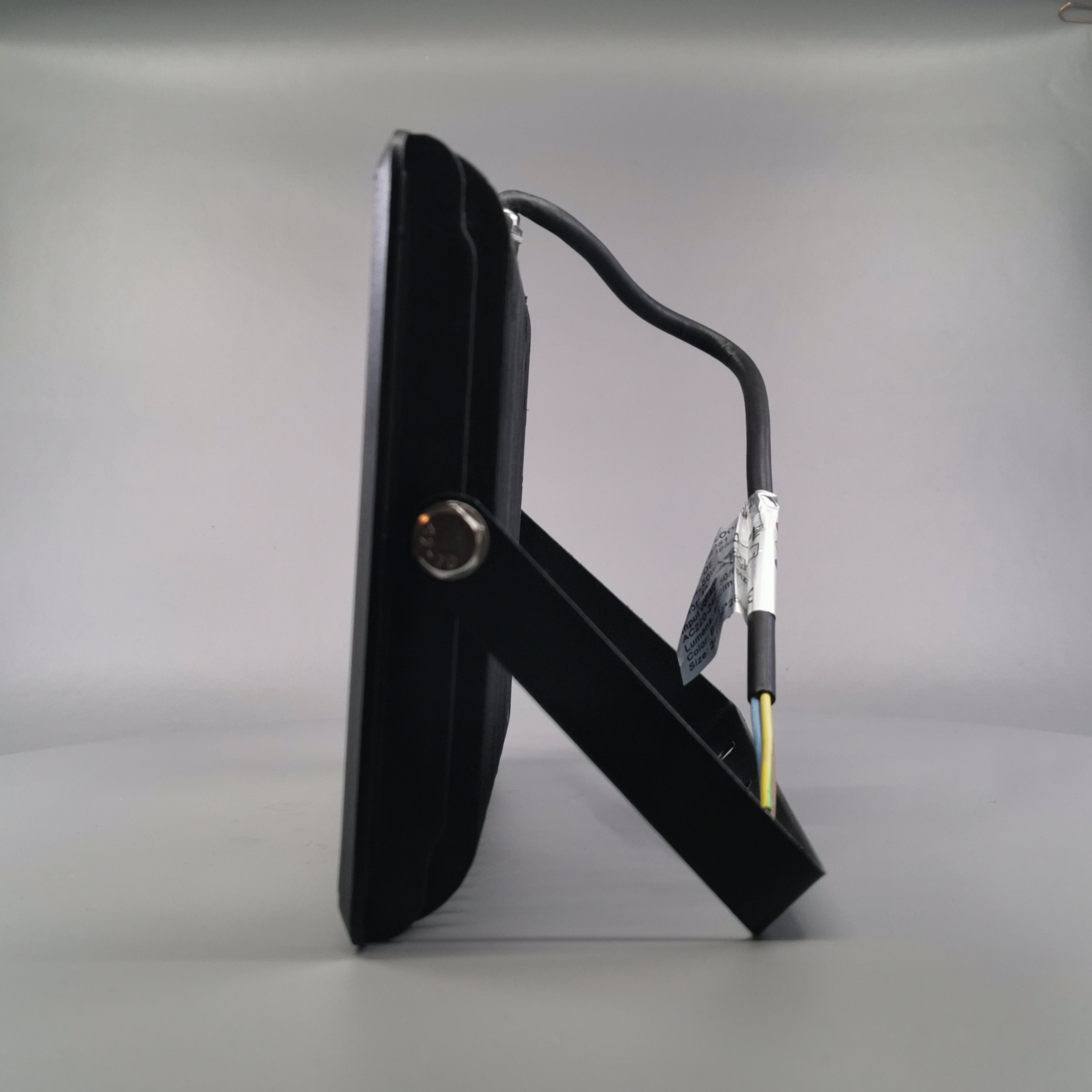 50W LED projektør 4000K 4250Lm sort