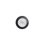 LEDlife Unni68 møbelspot - Sort 12V 3W LED spot med Ø5,6 cm hul og Ø6,8 cm mål - Erstatter 25W - 280lm - RA95 - IP54