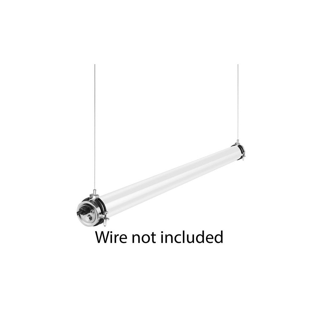 Dura69 45W LED armatur - 150 cm, IP69, gennemfortrådet, IK08, 1-10V, RA90 - 3 års garanti
