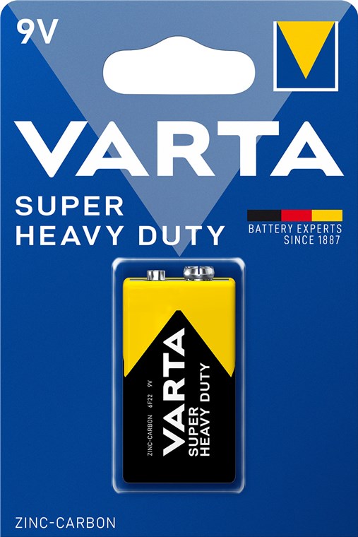 BATTERI SUPERLIFE 6F22-1B 9V