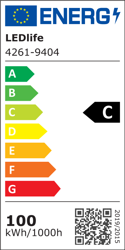 LEDlife Bright 100W LED projektør - 150lm/W, til belysning af bygninger, parkeringspladser, statuer mm.