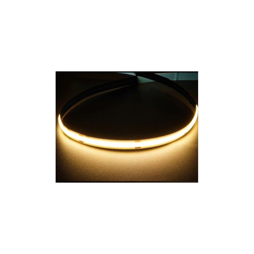 11W/m COB-LED-strips - 5m, IP20, 312 LED pr. meter, 12V, COB LED, 880lm/m, RA90