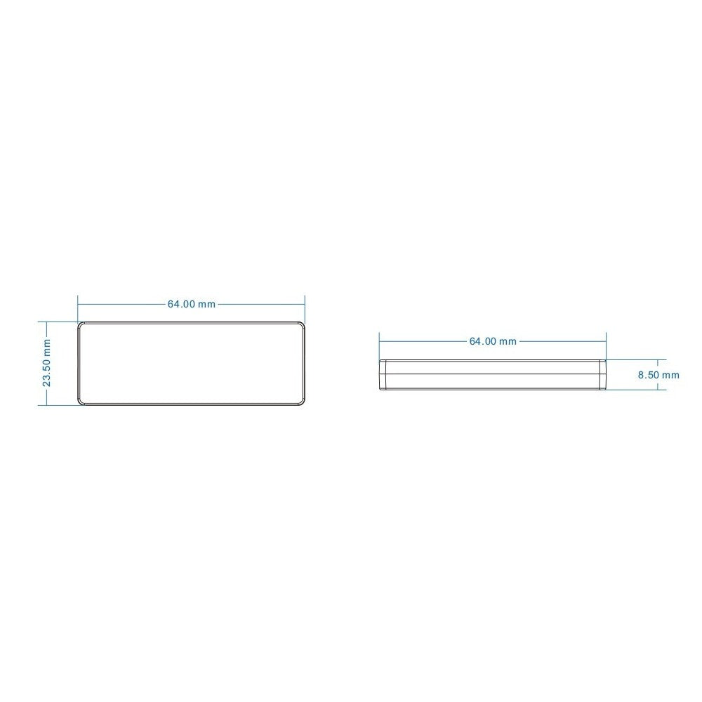 LEDlife rWave mini dæmper - 12V (60W), 24V (120W), med DC stik
Input: 12V-24V
