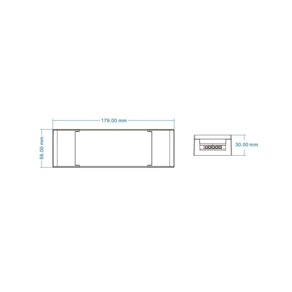 LEDlife rWave 75W dæmpbar strømforsyning - 24V DC, 3,125A, RF, push-dæmp