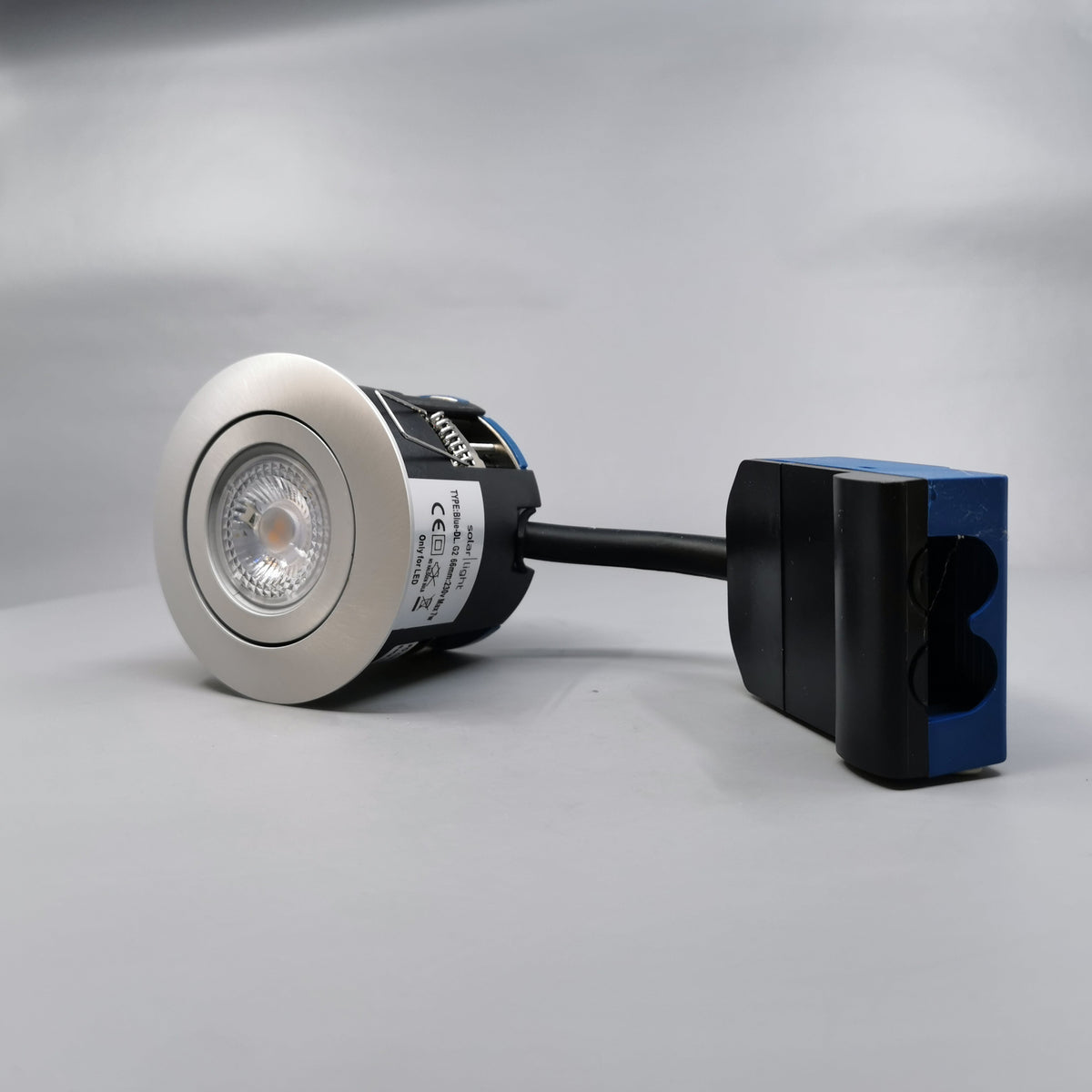 LED spot til udendørs m. 5W pære - alu (360° frame 3)