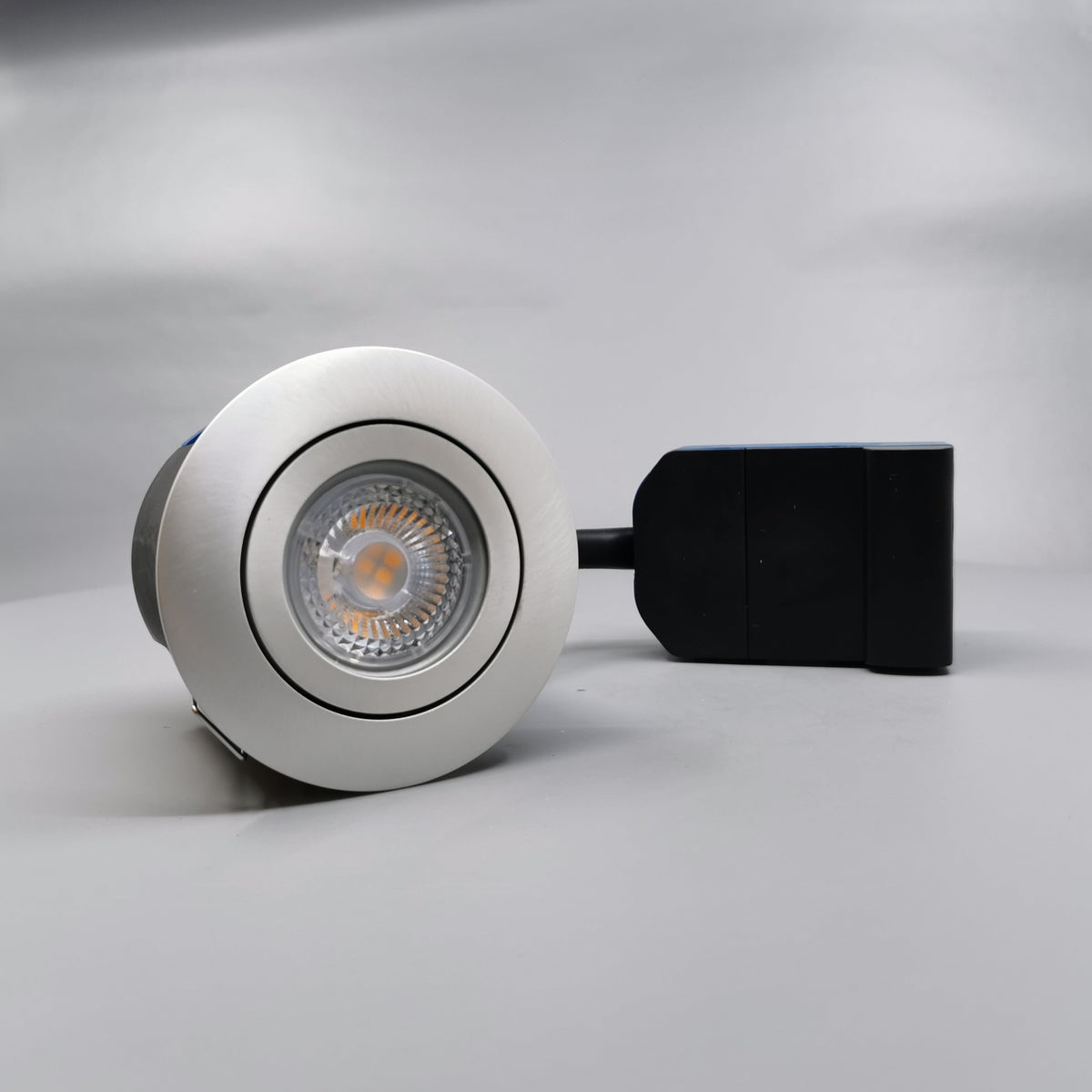 LED spot til udendørs m. 5W pære - alu (360° frame 23)