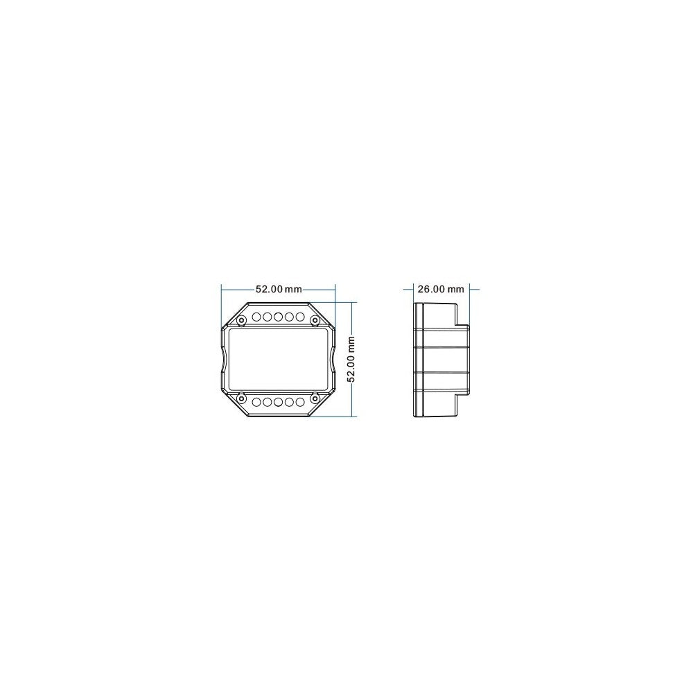 LEDlife rWave indbygningsdæmper - Tuya Smart/Smart Life, RF, 200W LED dæmper, til indbygning