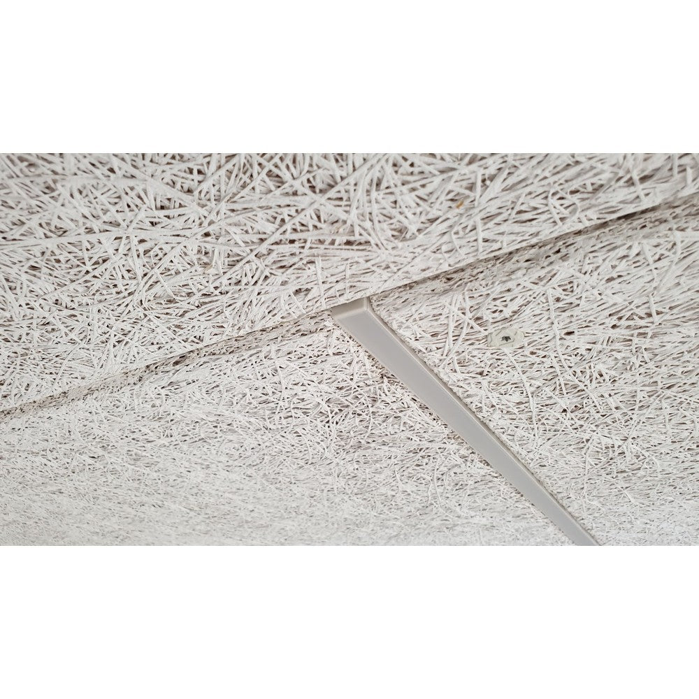 LED Troldtekt Skinne 60 cm, CCT - 19W, Akustilight, Planforsænket, 24V, 1950lm, RA93, 5 års producentgaranti