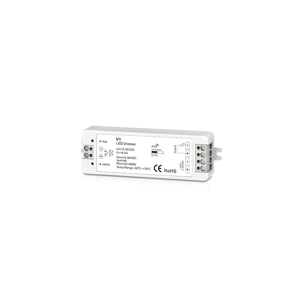 LEDlife rWave dæmper med fjernbetjening - 12V (96W), 24V (192W)