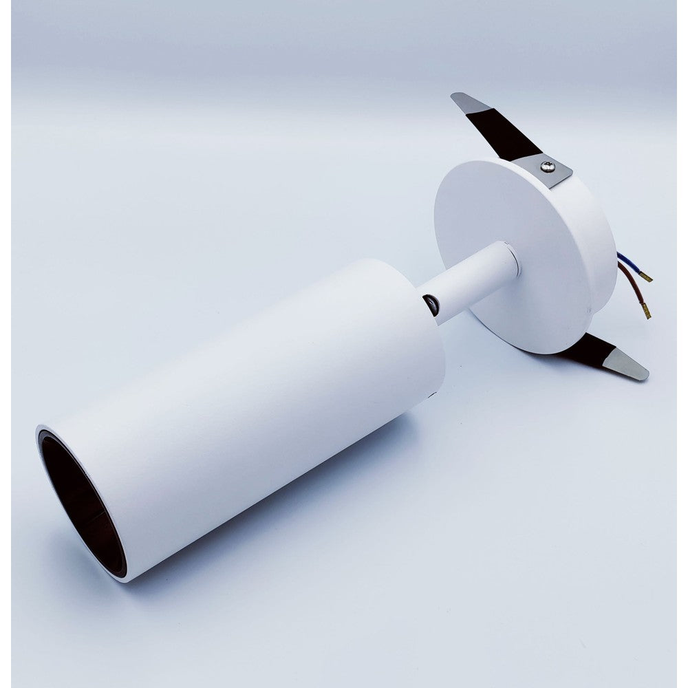 Dæmpbar hvid downlight spot - LEDlife 12W, Ø5,5 cm hul, Ø5,2 cm mål, RA 90, 230V, 1200lm