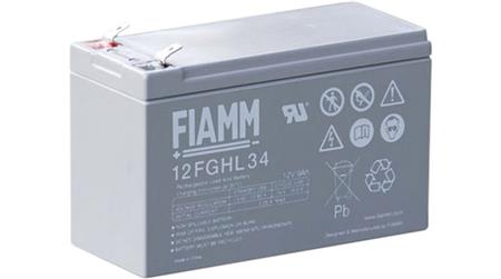 FIAMM 10 ÅRS BLYBATTERI 12V/9AH