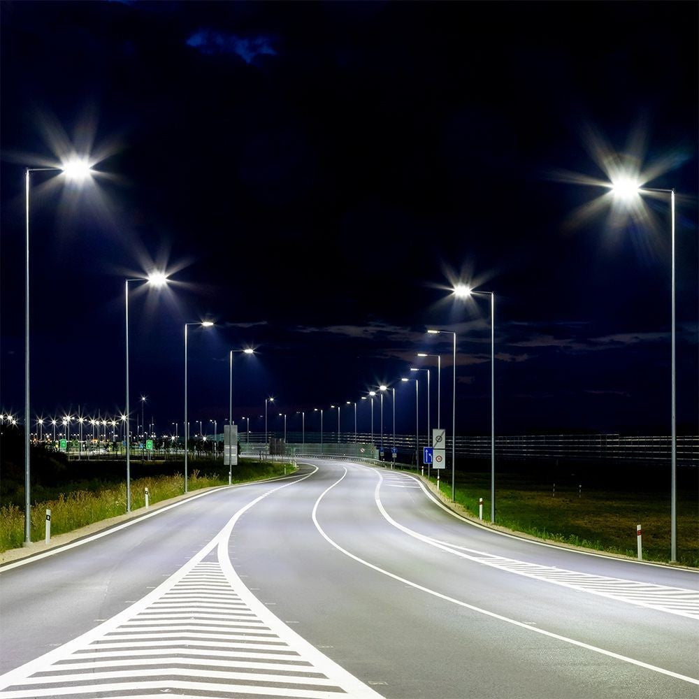 V-Tac 150W LED gadelampe - Samsung LED chip, Ø60mm, IP65, 100lm/w, 5 års garanti
