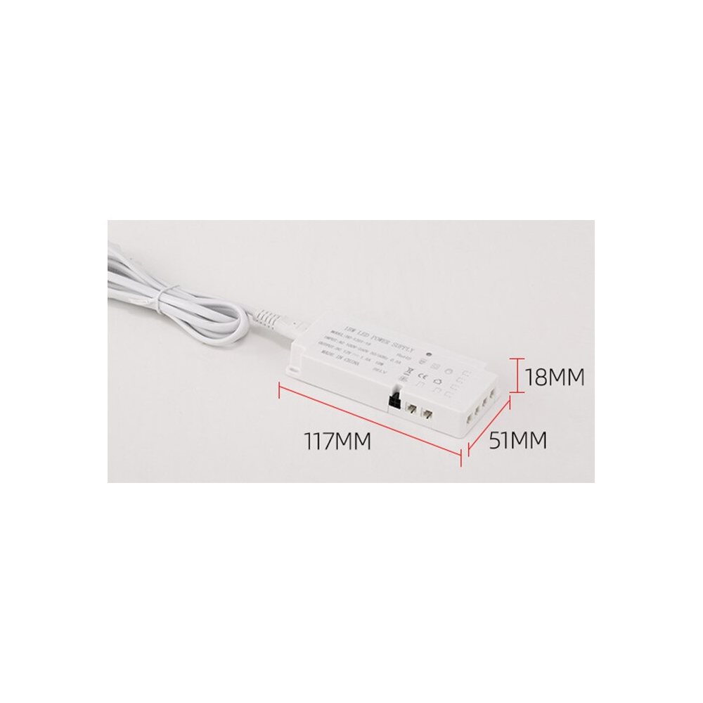 LEDlife møbelspot strømforsyning 18W - Til Sono og Reco møbelspot, maks. 6 spot