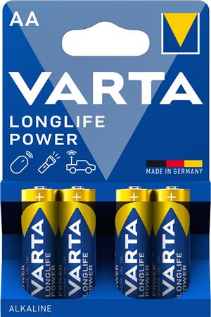 High Energy alkaline AA batteri  4 stk