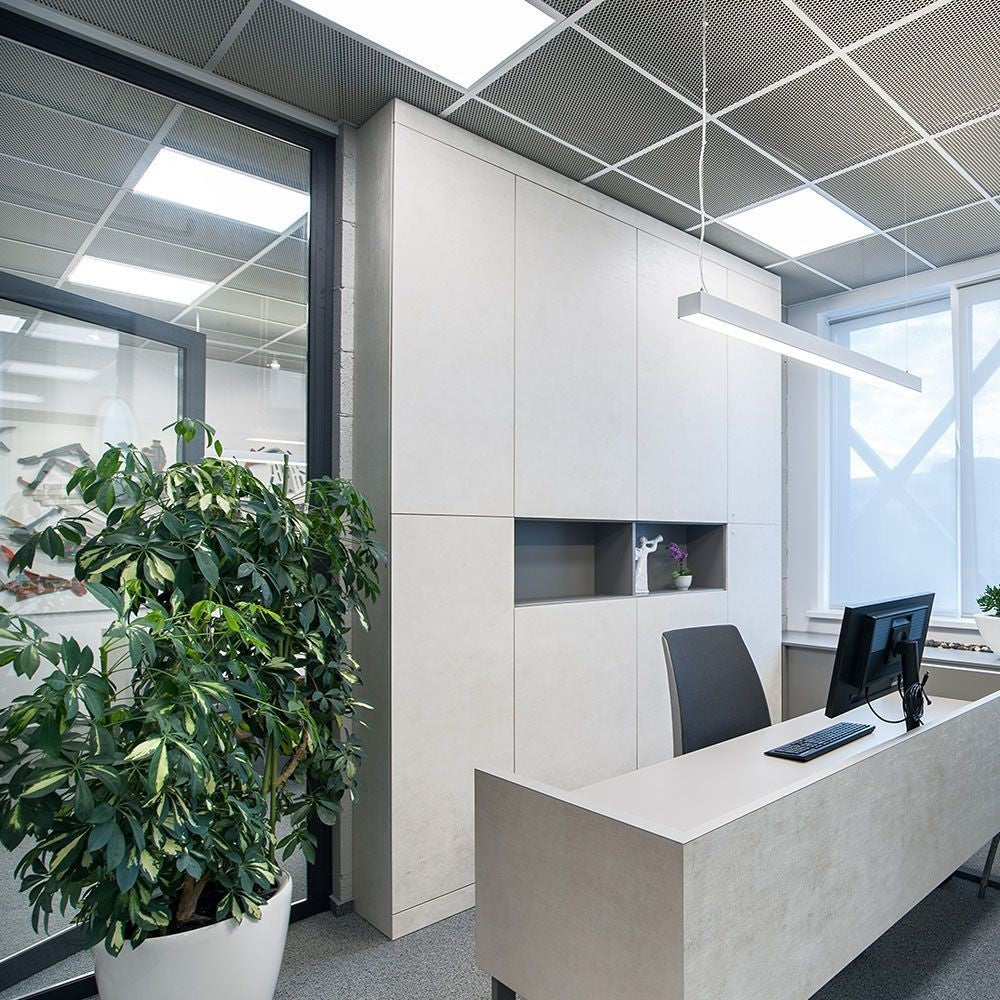 V-Tac LED Panel 60x60 - 36W, flimmerfri, 120 lm/W, hvid kant, 5 års garanti