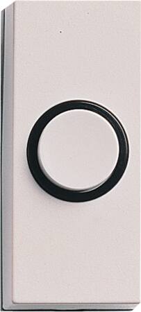 Friedland ringetryk til ringeklokke Sesame D814 - hvid