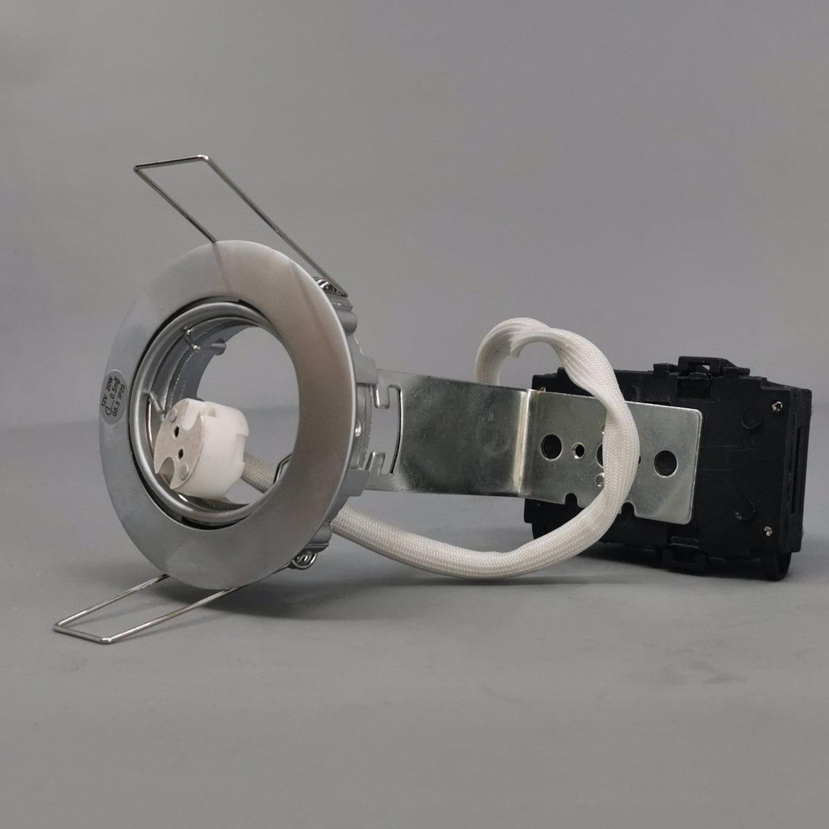 Downlight 12v GU4 max 20W Mat krom (360° frame 4)