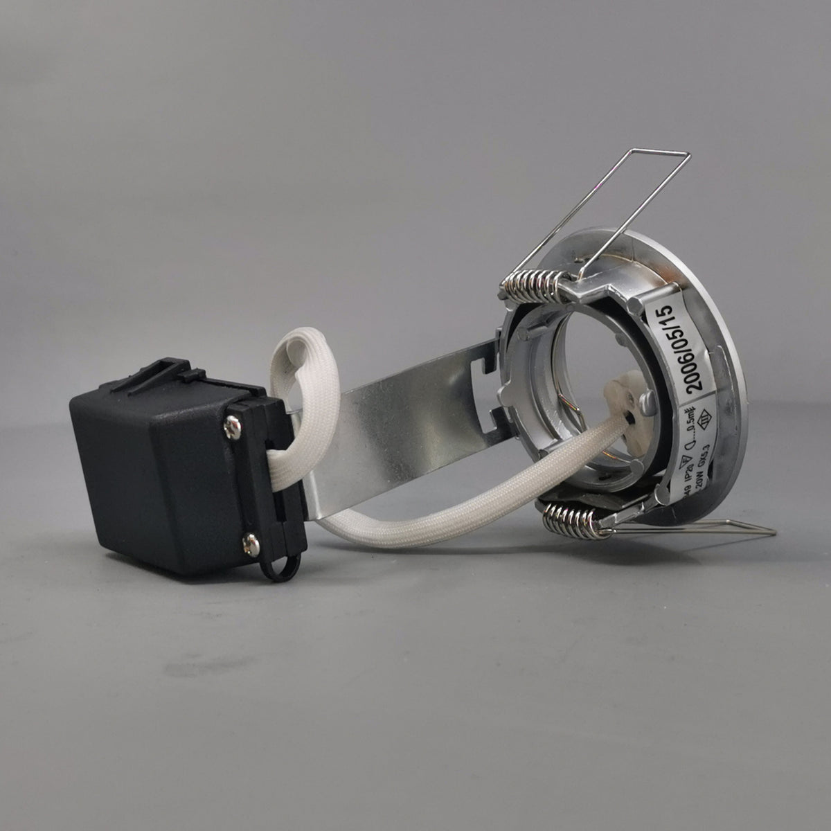 Downlight 12v GU4 max 20W Mat krom (360° frame 17)