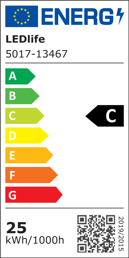 LEDlife T8-ULTRA150 - 25W LED rør, 160lm/W, roterbar fatning, 150 cm, hvid, 5 års producentgaranti